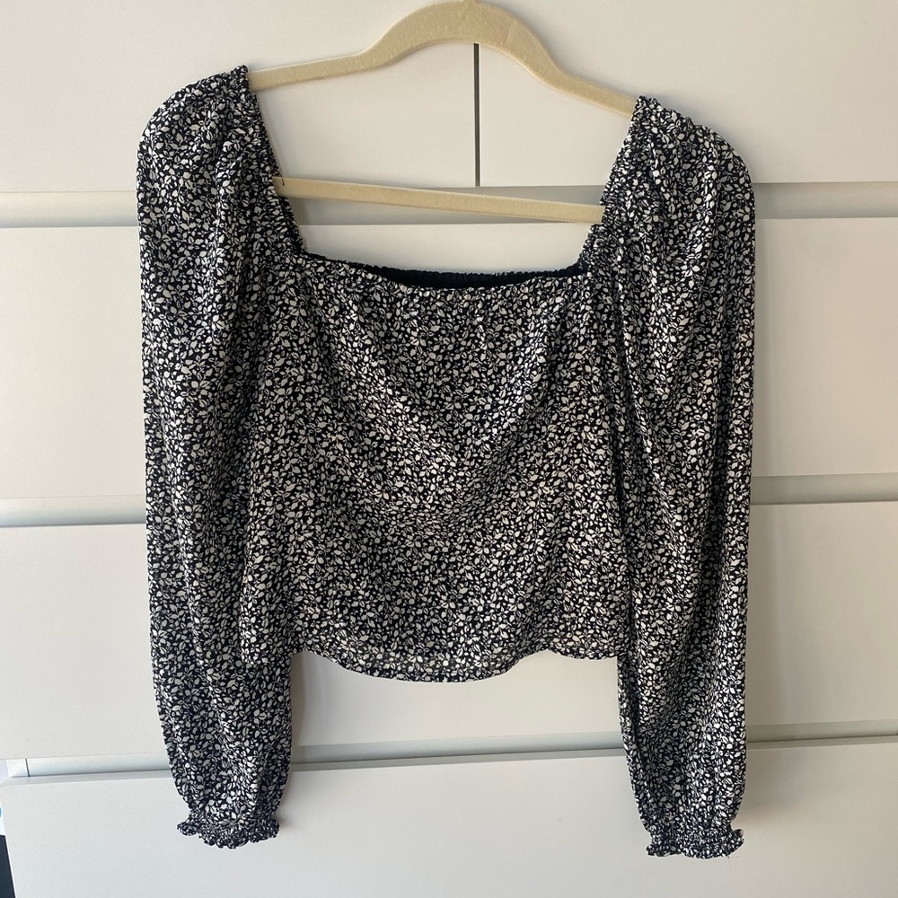 Abercrombie & fitch square neck top